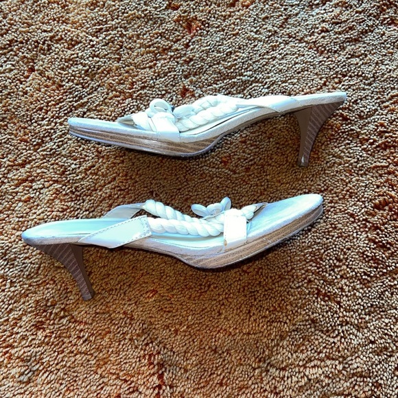 Vintage Rope python shells sandals - Picture 2 of 5